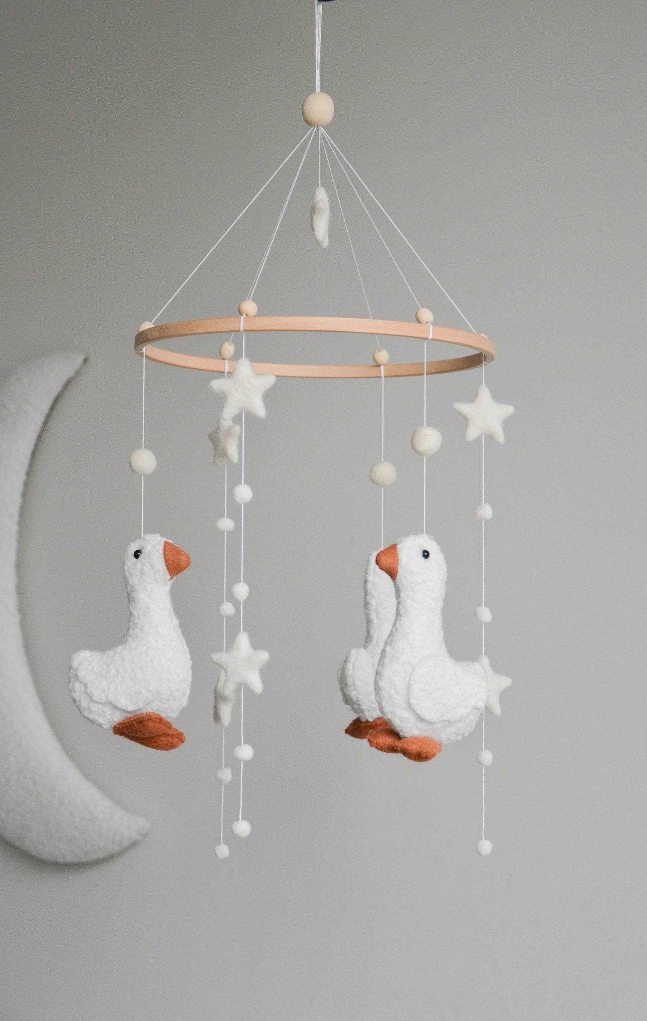 Duck nursery baby mobile - Minidreams Decor