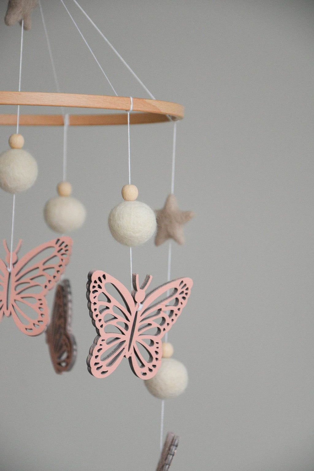 Butterfly nursery baby mobile - Minidreams Decor