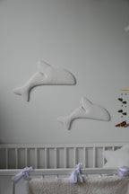 Boucle dolphin wall decor - Minidreams Decor