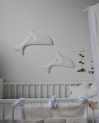 Boucle dolphin wall decor - Minidreams Decor