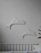 Boucle dolphin wall decor - Minidreams Decor