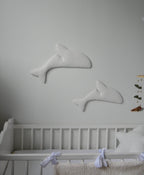 Boucle dolphin wall decor - Minidreams Decor