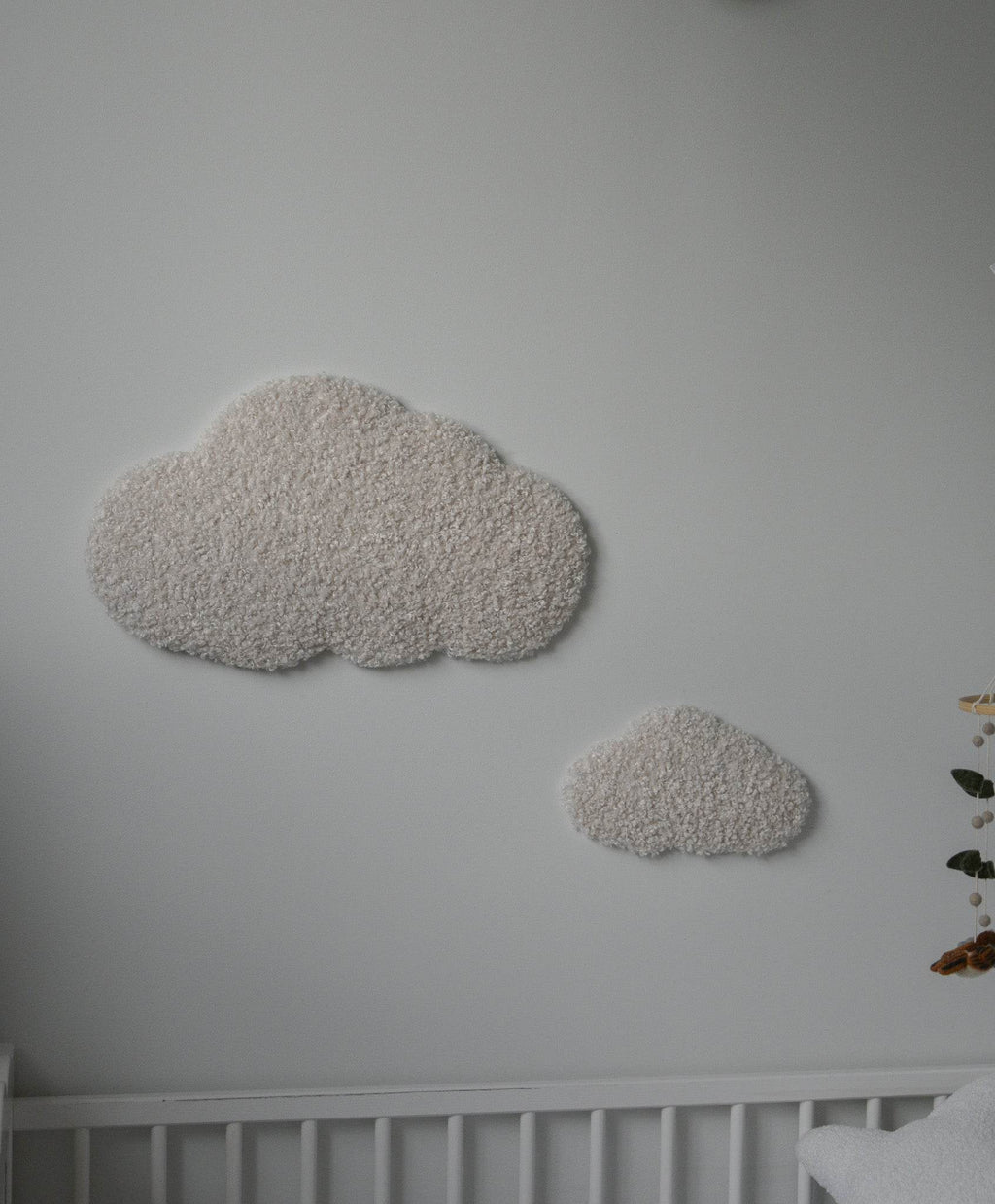 Boucle cloud wall decor - Minidreams Decor