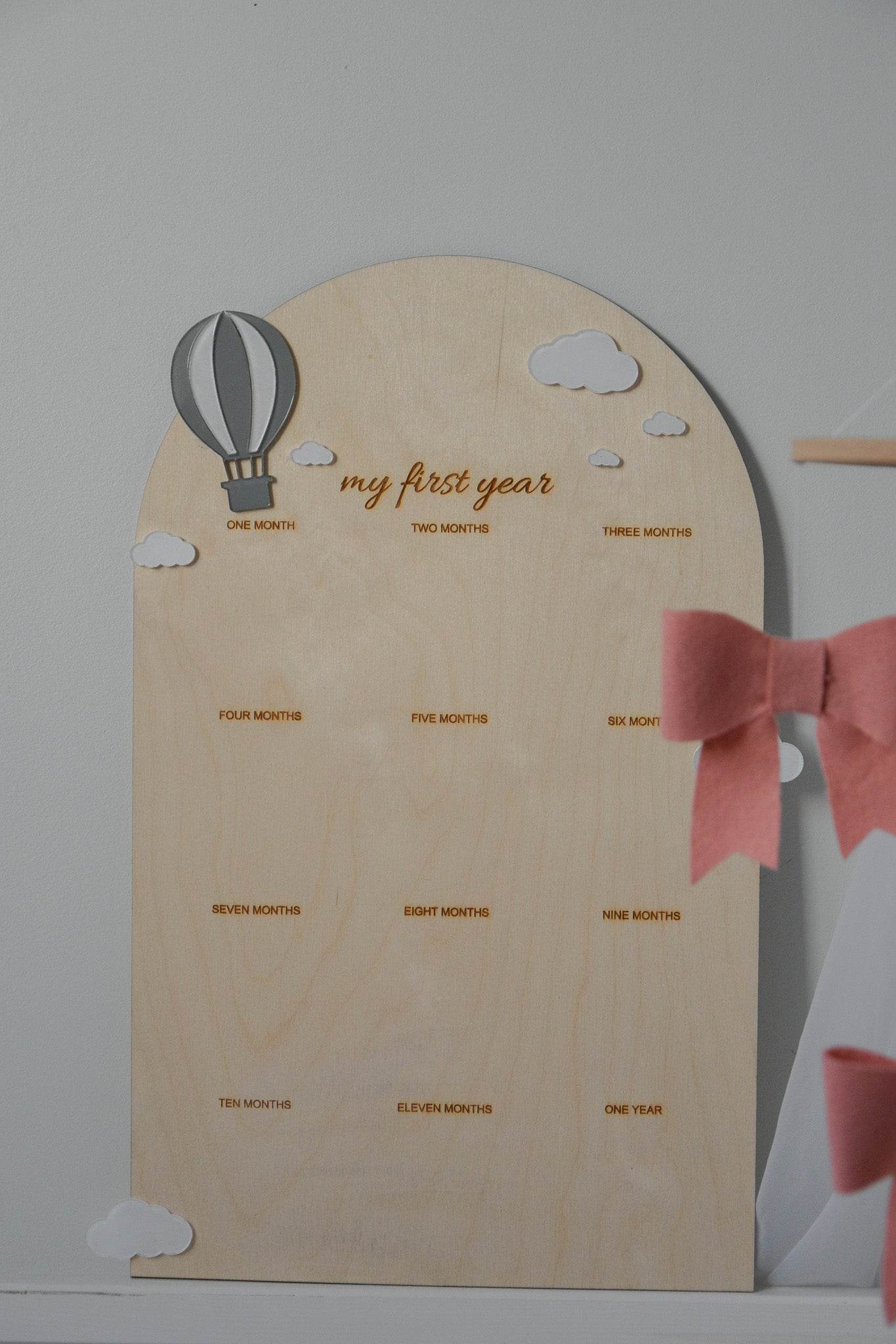 First year Birthday Board - Minidreams Decor