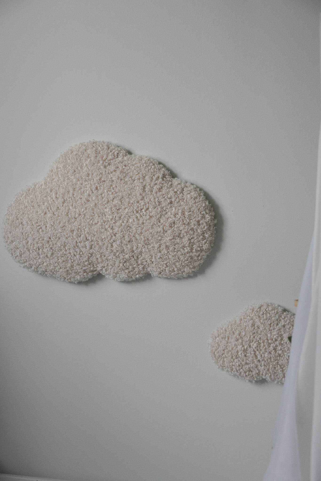Boucle cloud wall decor - Minidreams Decor