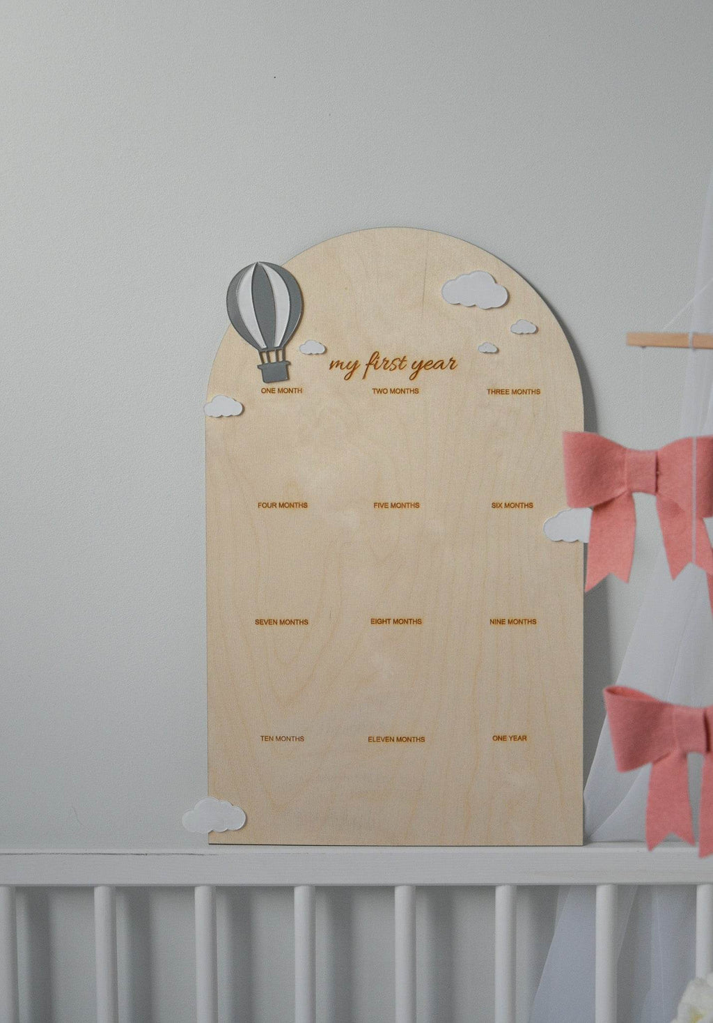 First year Birthday Board - Minidreams Decor