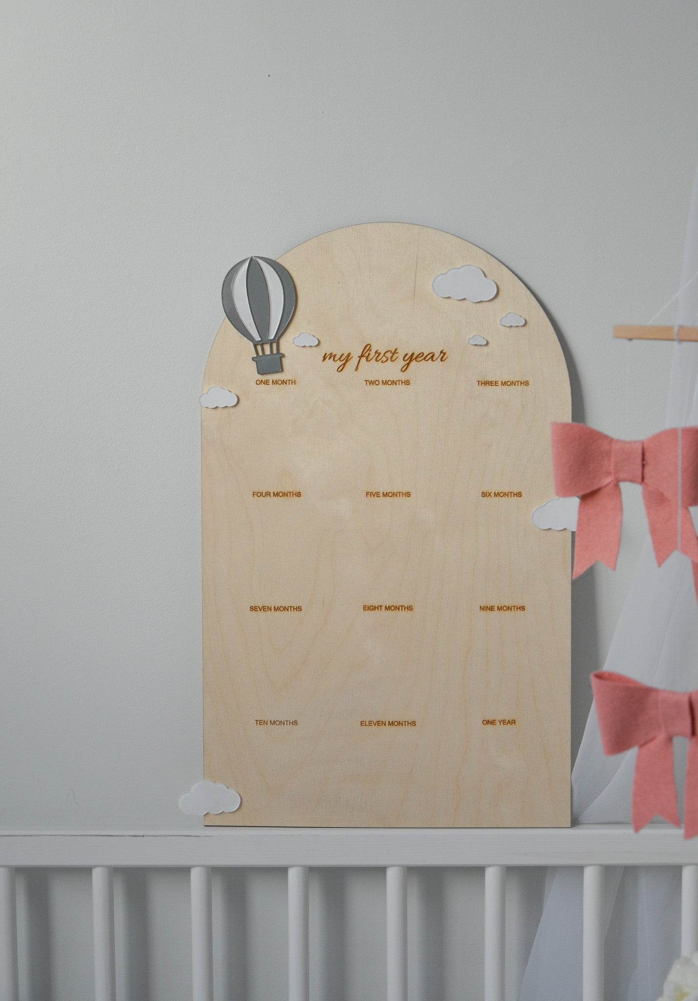 First year Birthday Board - Minidreams Decor