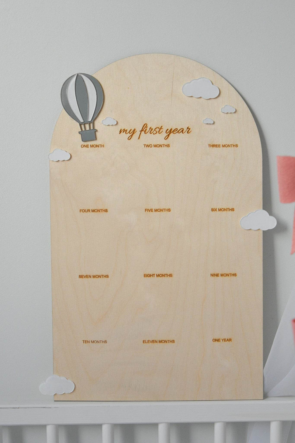 First year Birthday Board - Minidreams Decor