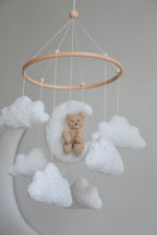 Teddy bear baby mobile - Minidreams Decor