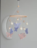 Butterfly nursery baby mobile - Minidreams Decor