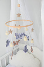 Butterfly nursery baby mobile - Minidreams Decor