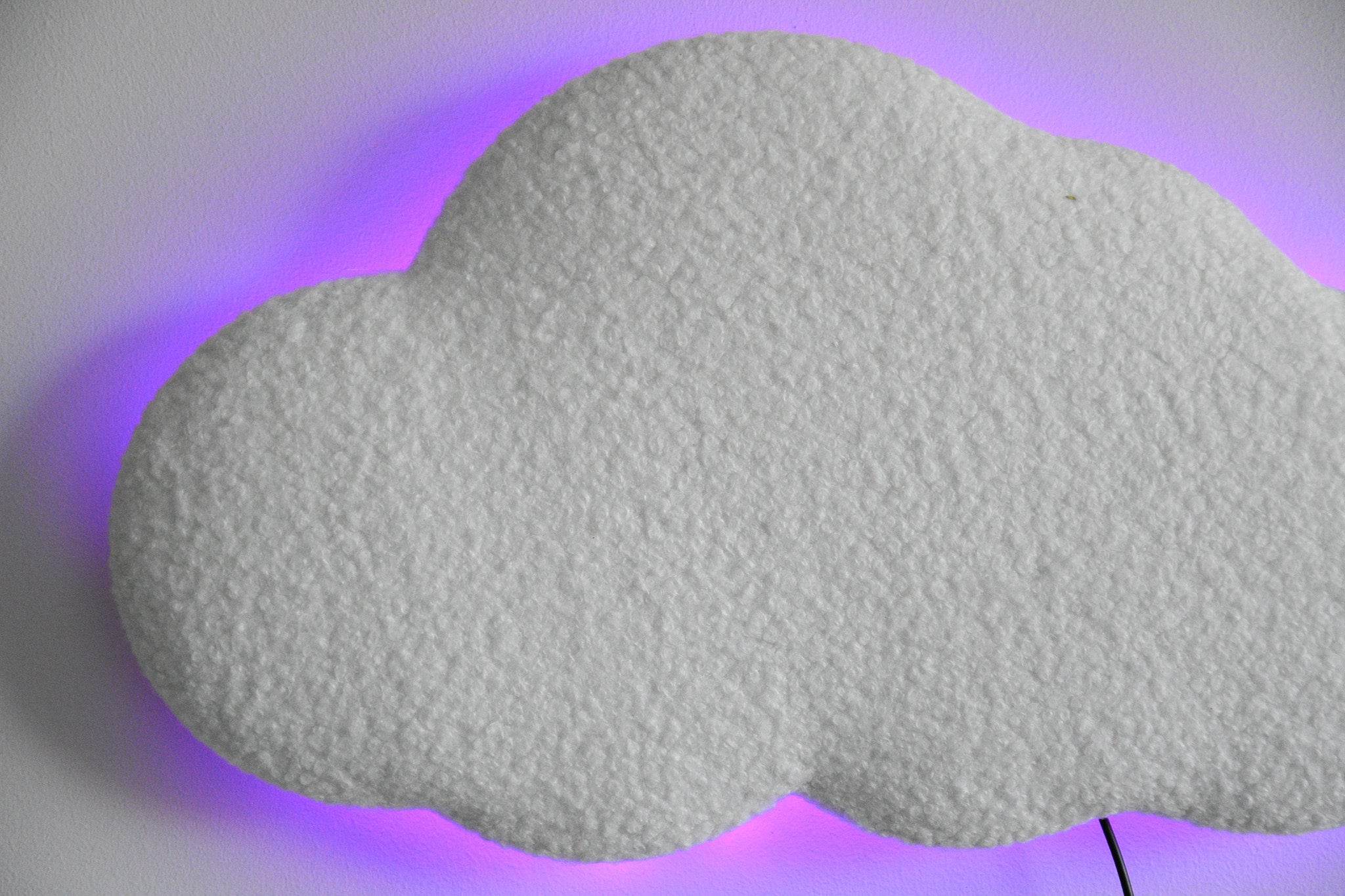 Boucle Cloud LED lamp night light - Minidreams Decor