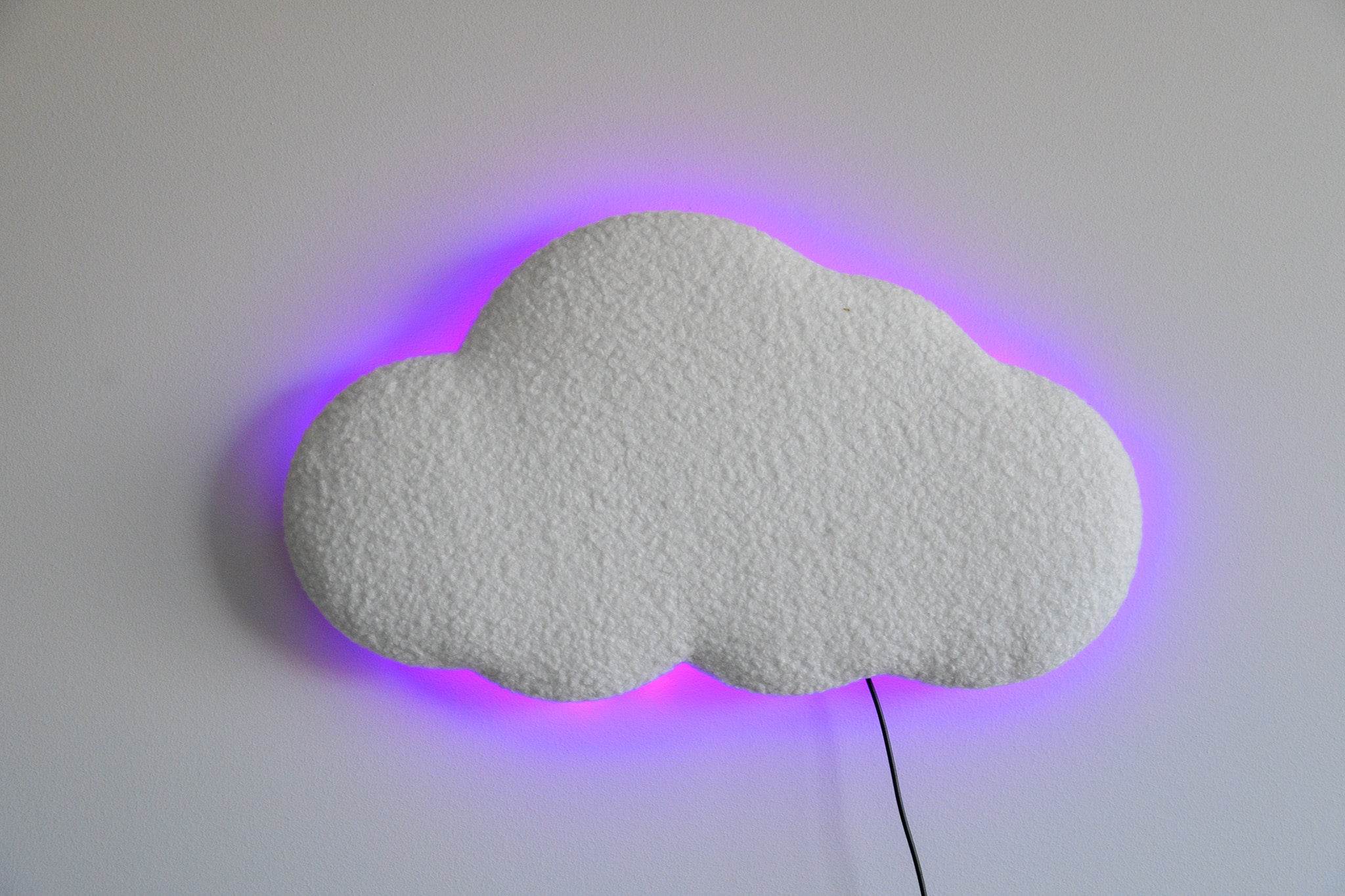 Boucle Cloud LED lamp night light - Minidreams Decor