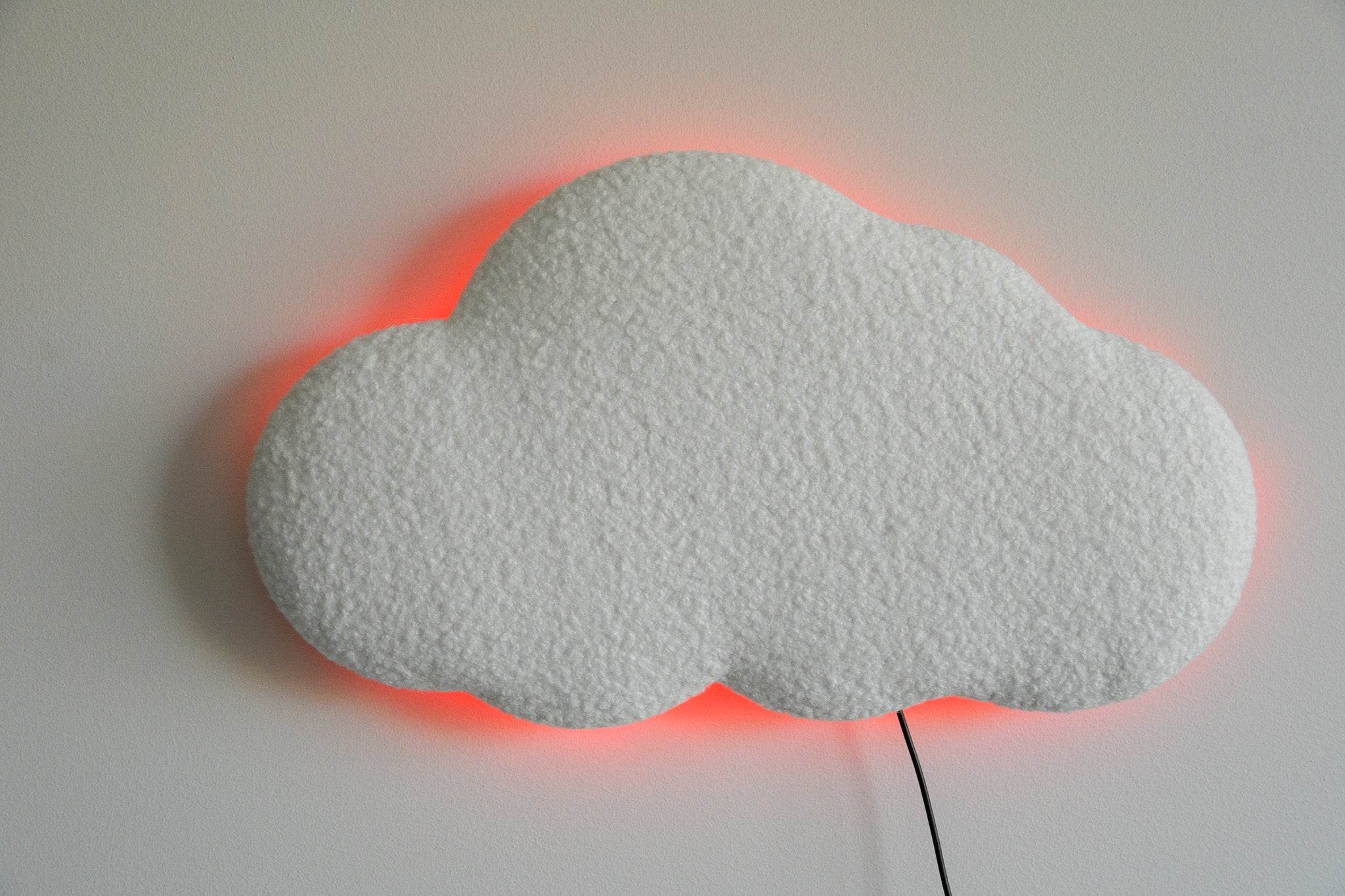 Boucle Cloud LED lamp night light - Minidreams Decor