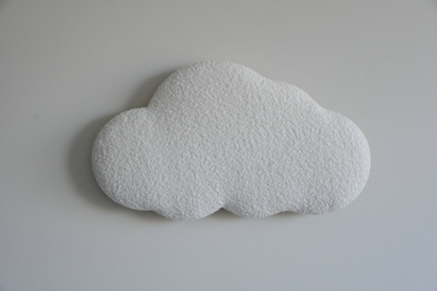 Boucle cloud wall decor