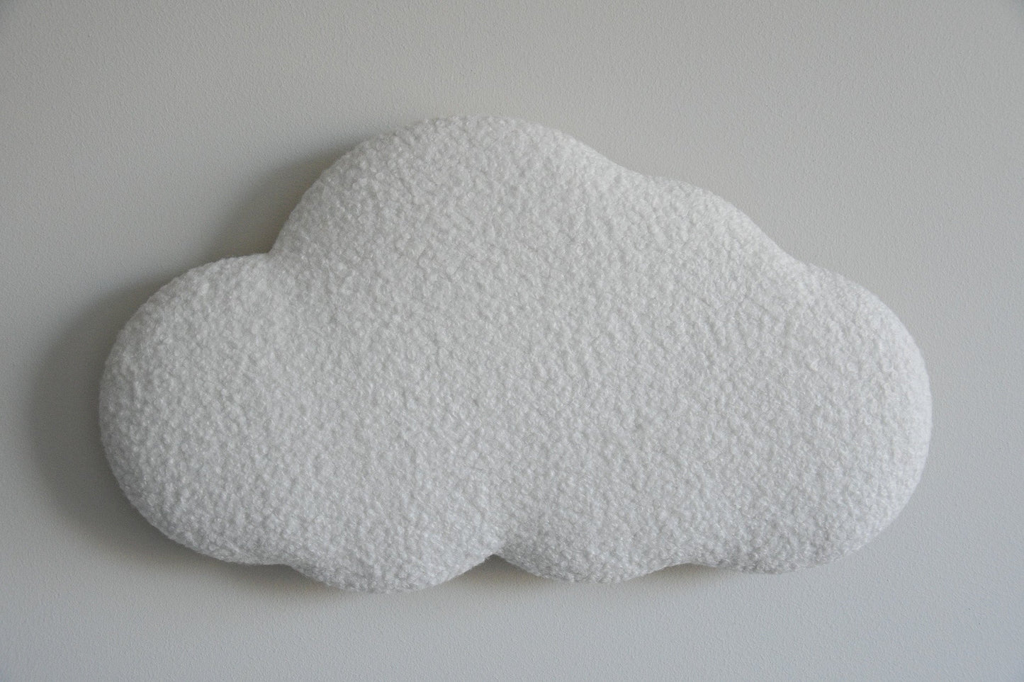 Boucle cloud wall decor