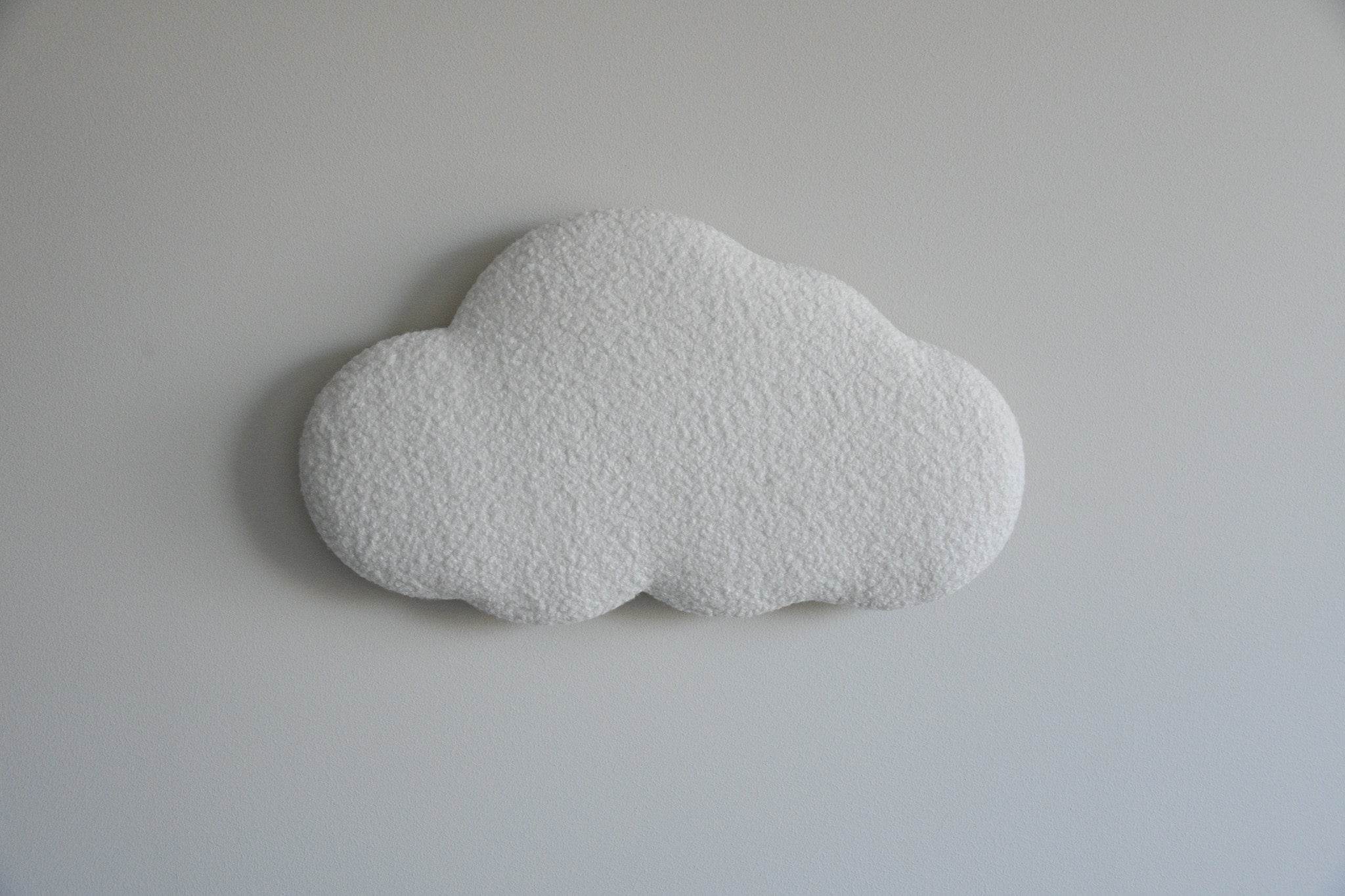 Boucle cloud wall decor - Minidreams Decor