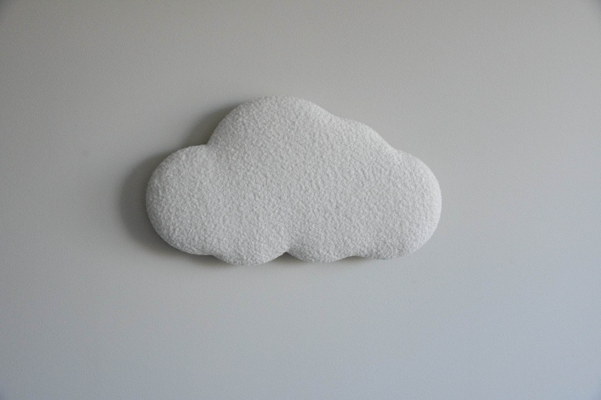 Boucle cloud wall decor - Minidreams Decor