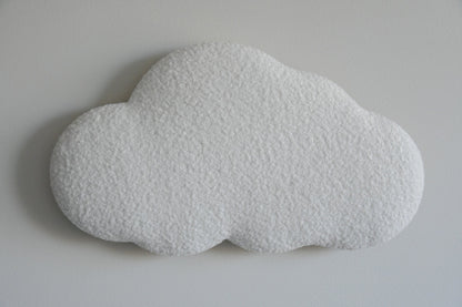 Boucle cloud wall decor