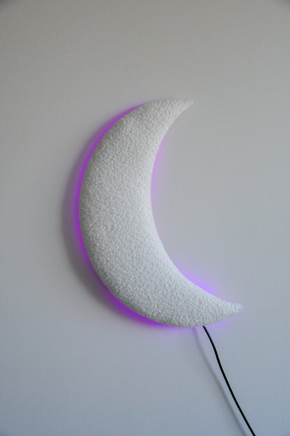 Boucle Moon LED lamp night light