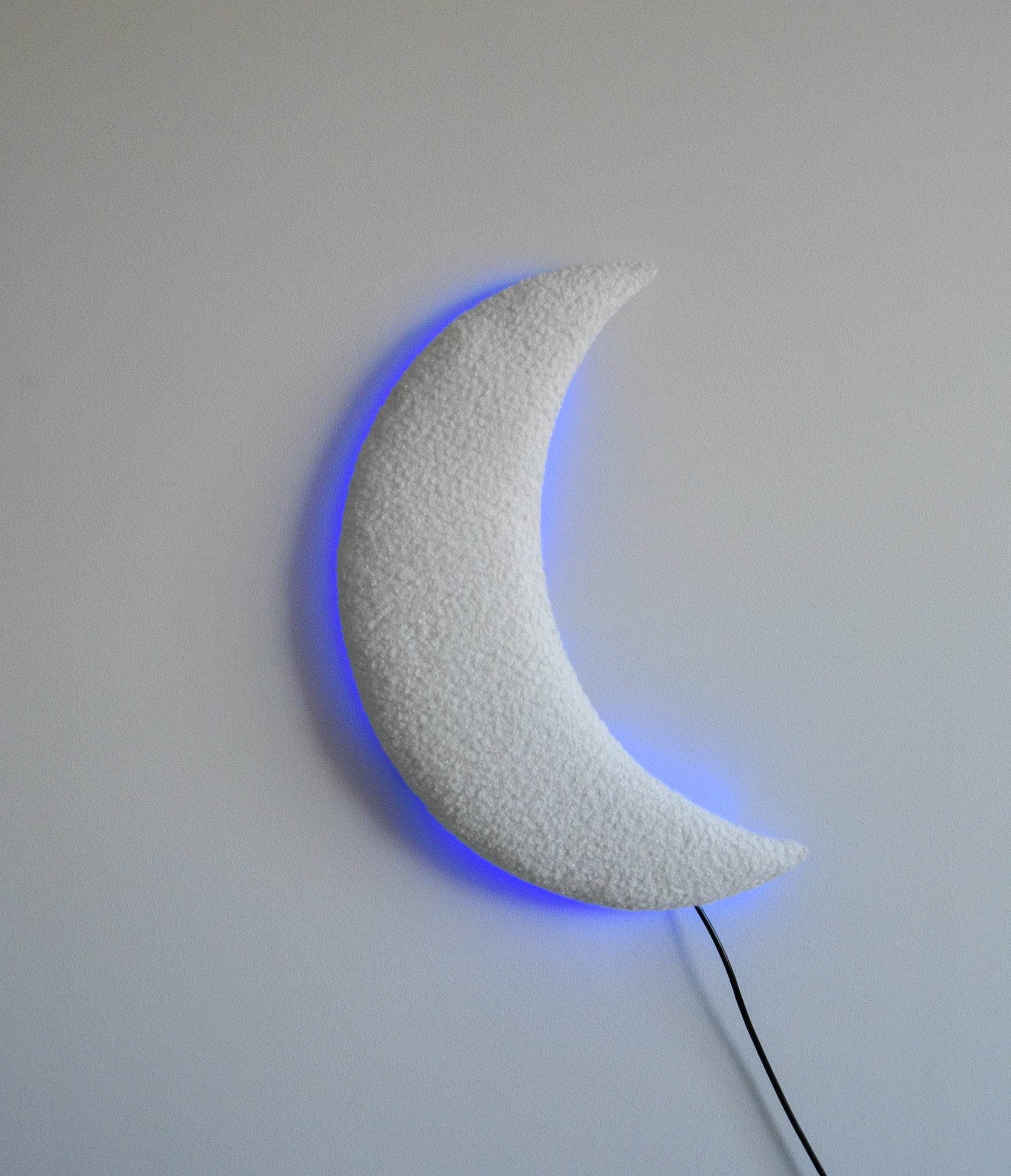 Boucle Moon LED lamp night light - Minidreams Decor