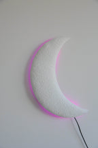 Boucle Moon LED lamp night light - Minidreams Decor