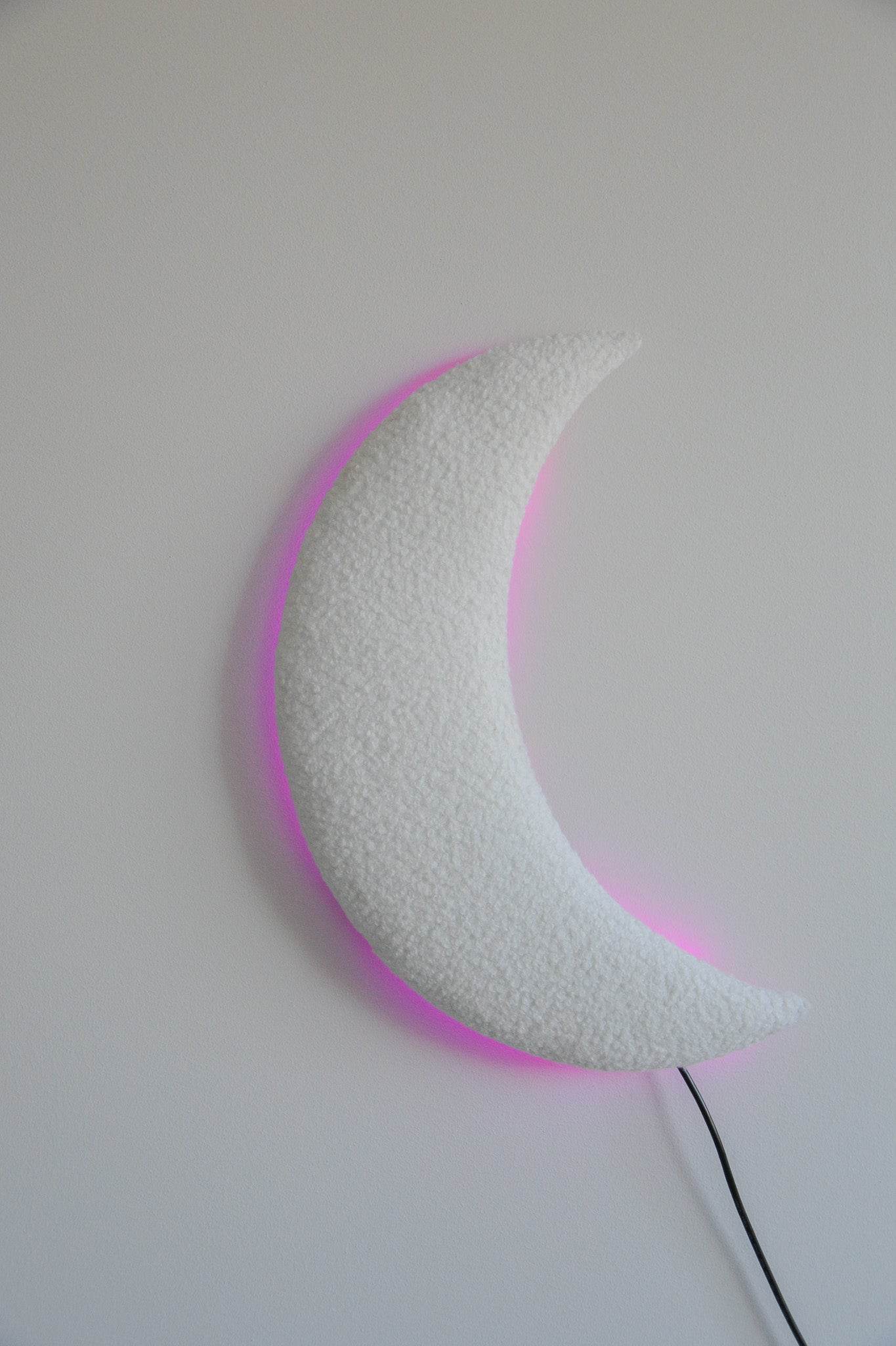 Boucle Moon LED lamp night light - Minidreams Decor