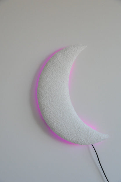 Boucle Moon LED lamp night light