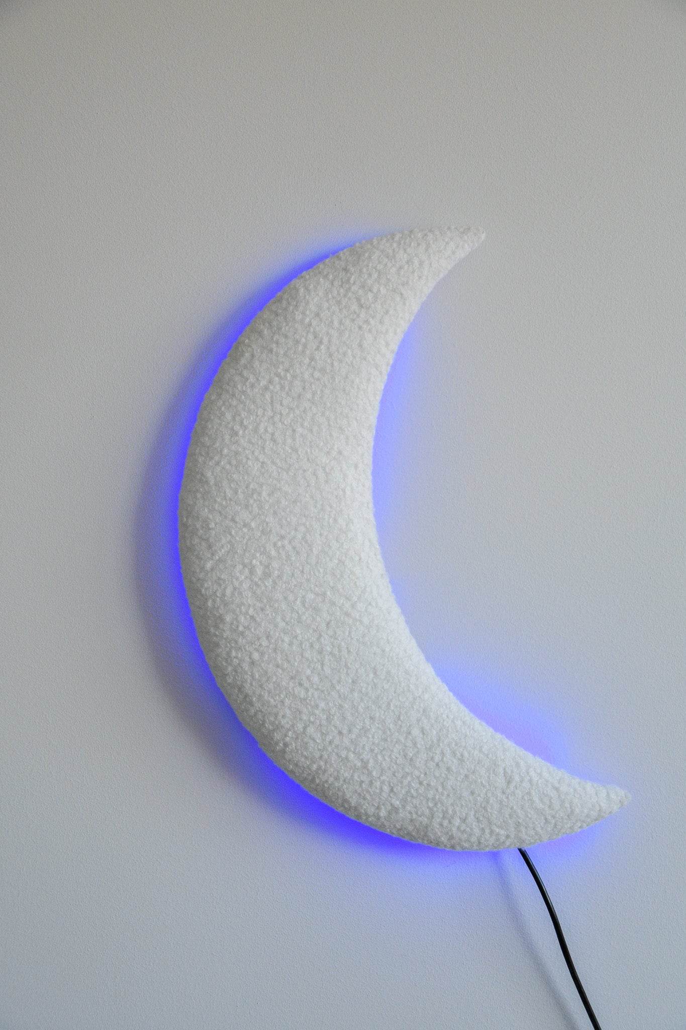 Boucle Moon LED lamp night light - Minidreams Decor
