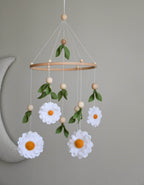 Daisy baby nursery mobile - Minidreams Decor
