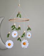 Daisy baby nursery mobile - Minidreams Decor