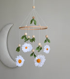 Daisy baby nursery mobile - Minidreams Decor