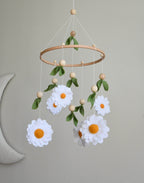 Daisy baby nursery mobile - Minidreams Decor
