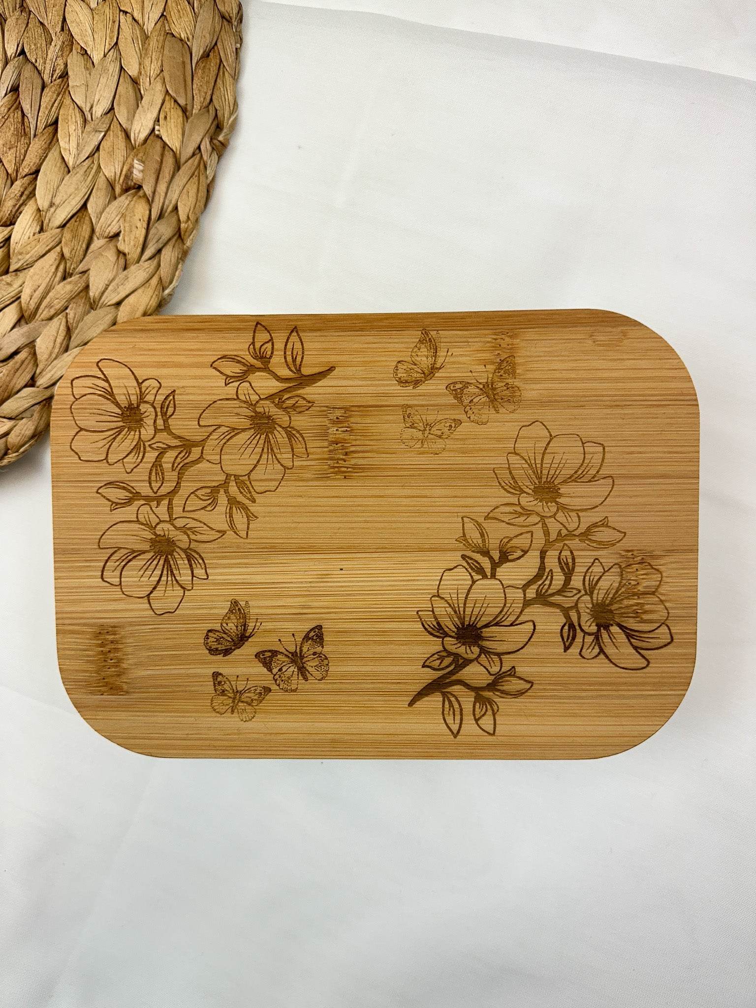 Lunch box with flowers 1100/1400ml - Minidreams Decor