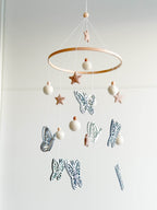 Butterfly nursery baby mobile - Minidreams Decor