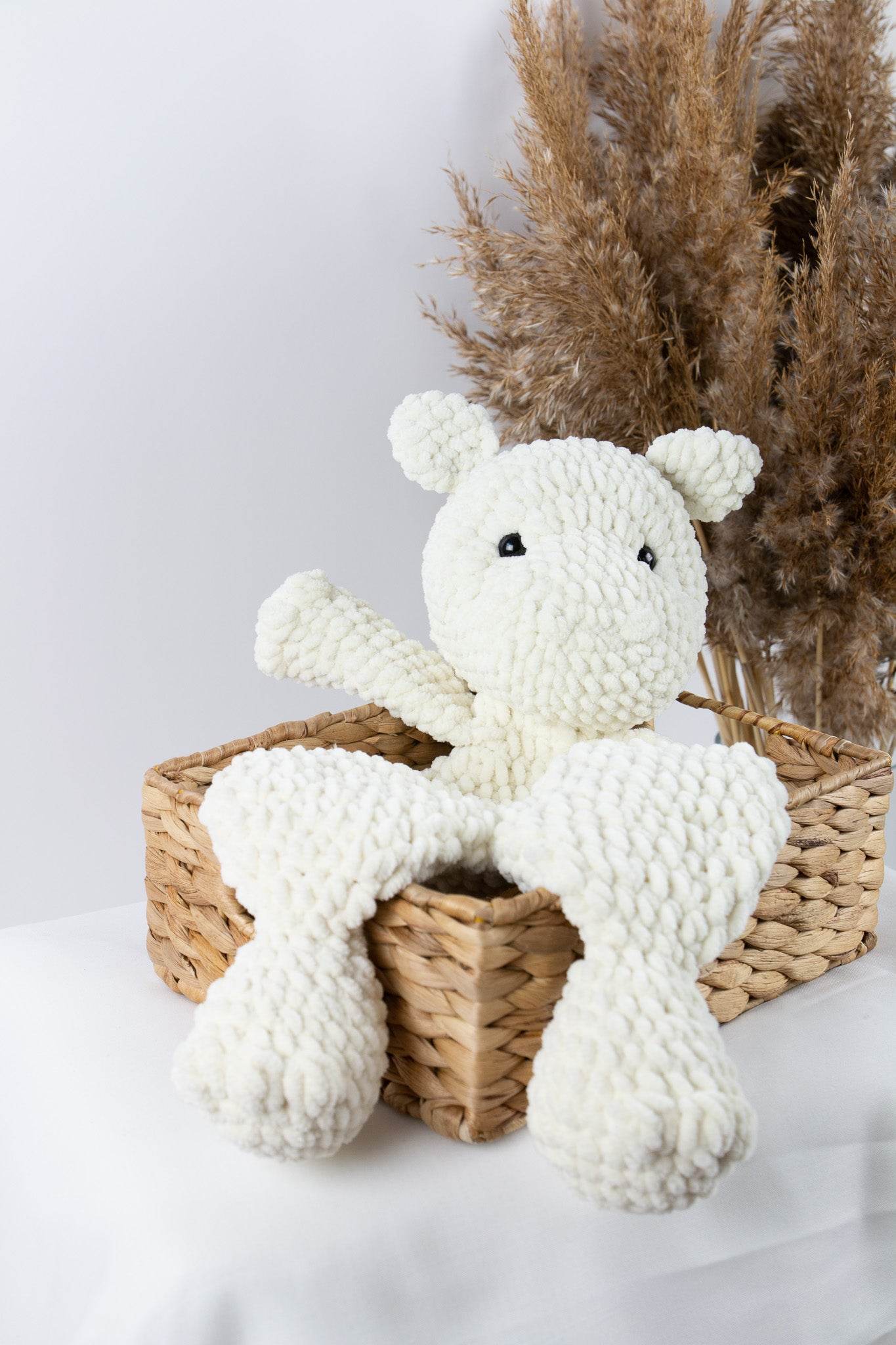 Hippo baby comforter - Minidreams Decor