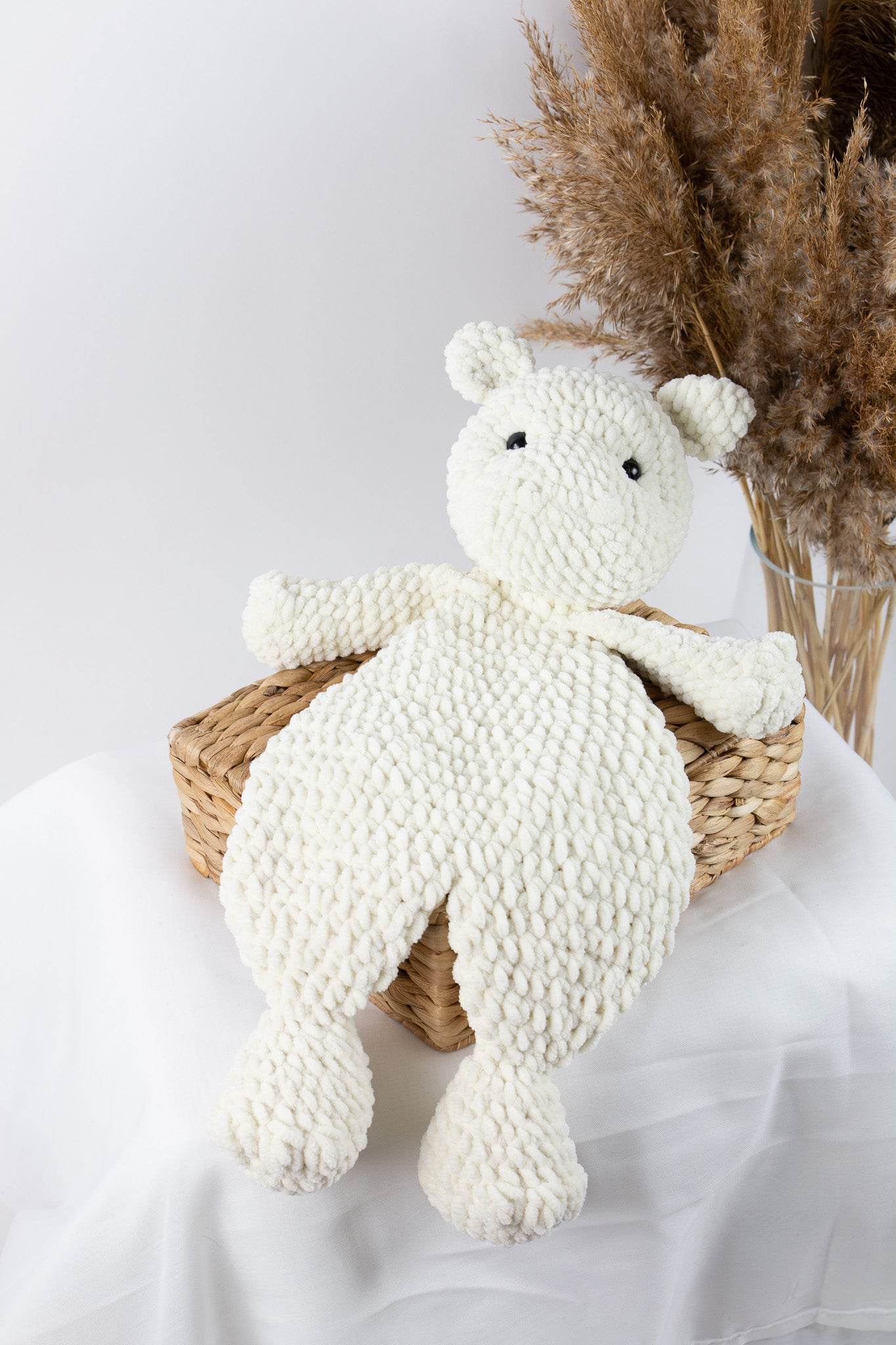 Hippo baby comforter - Minidreams Decor