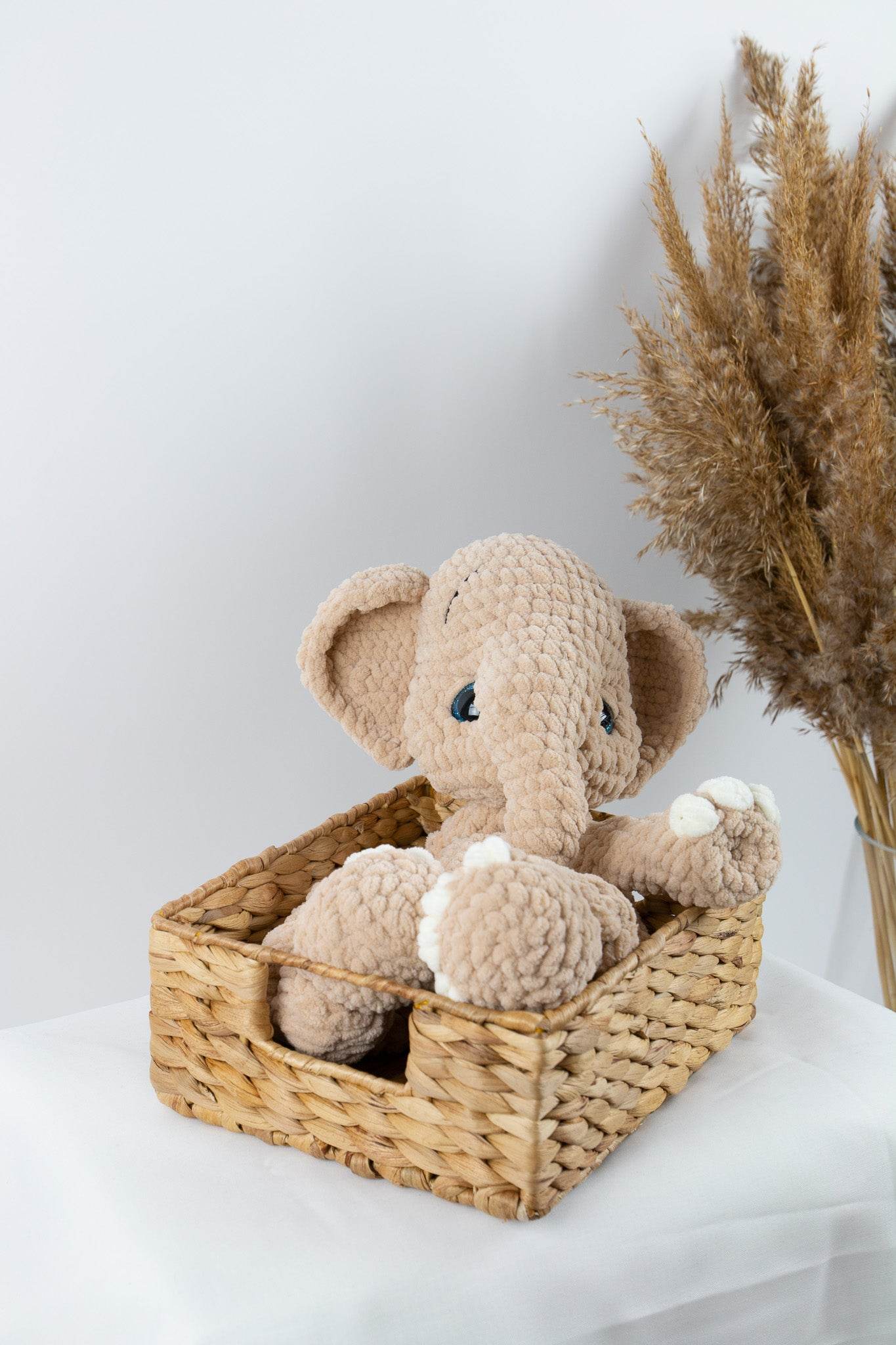 Elephant baby comforter - Minidreams Decor