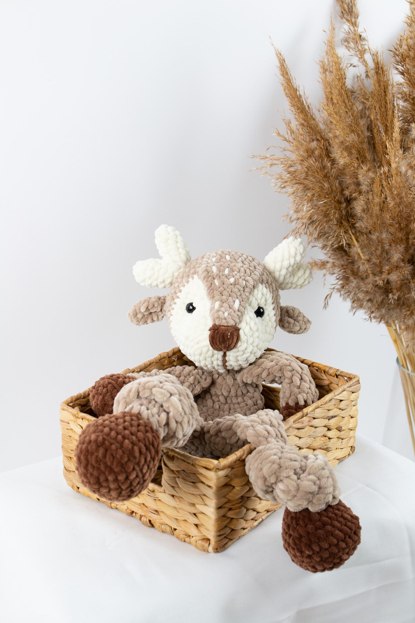 Deer baby comforter