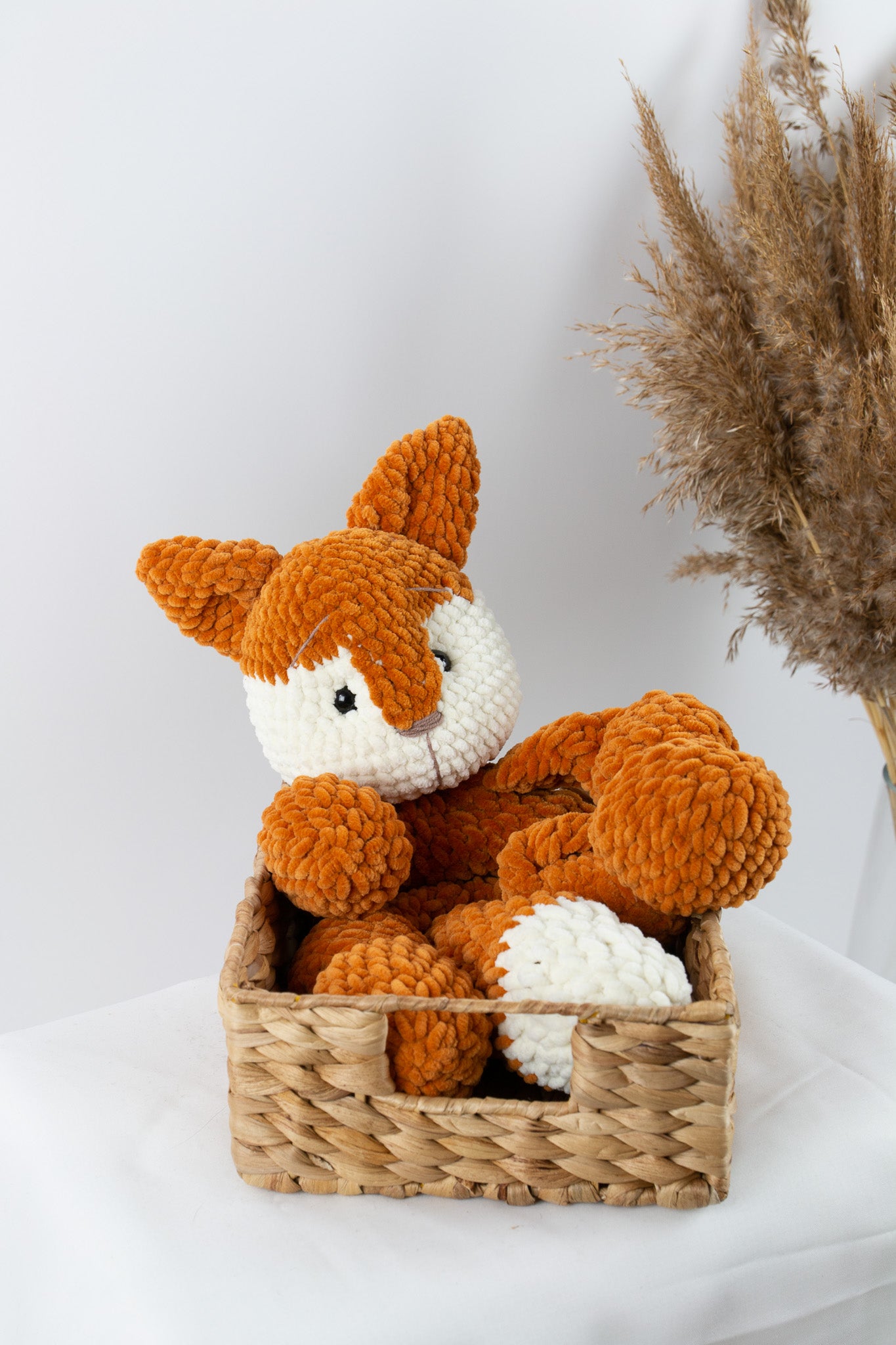 Fox baby comforter