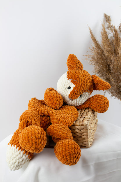 Fox baby comforter