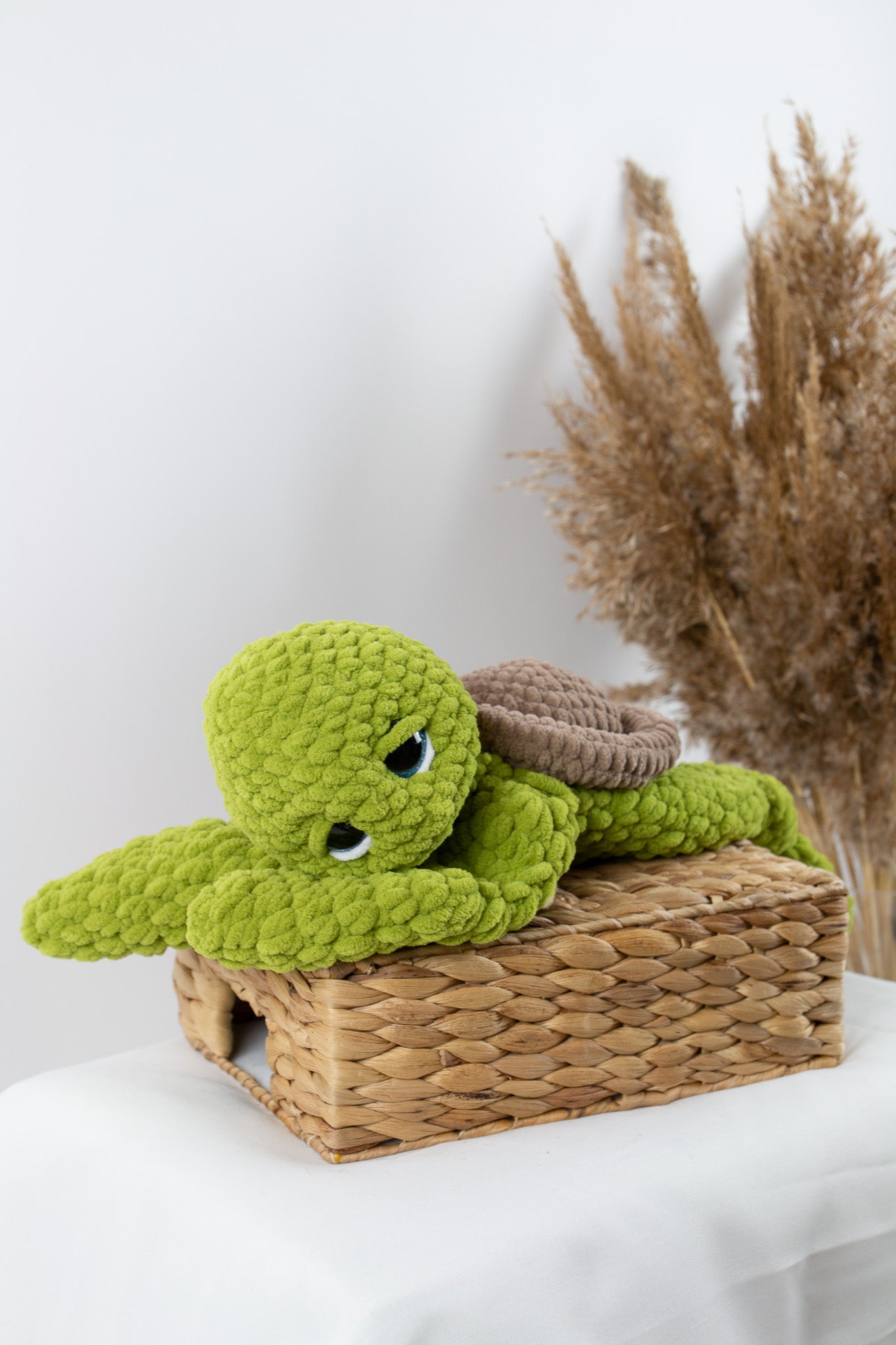 Turtle baby comforter