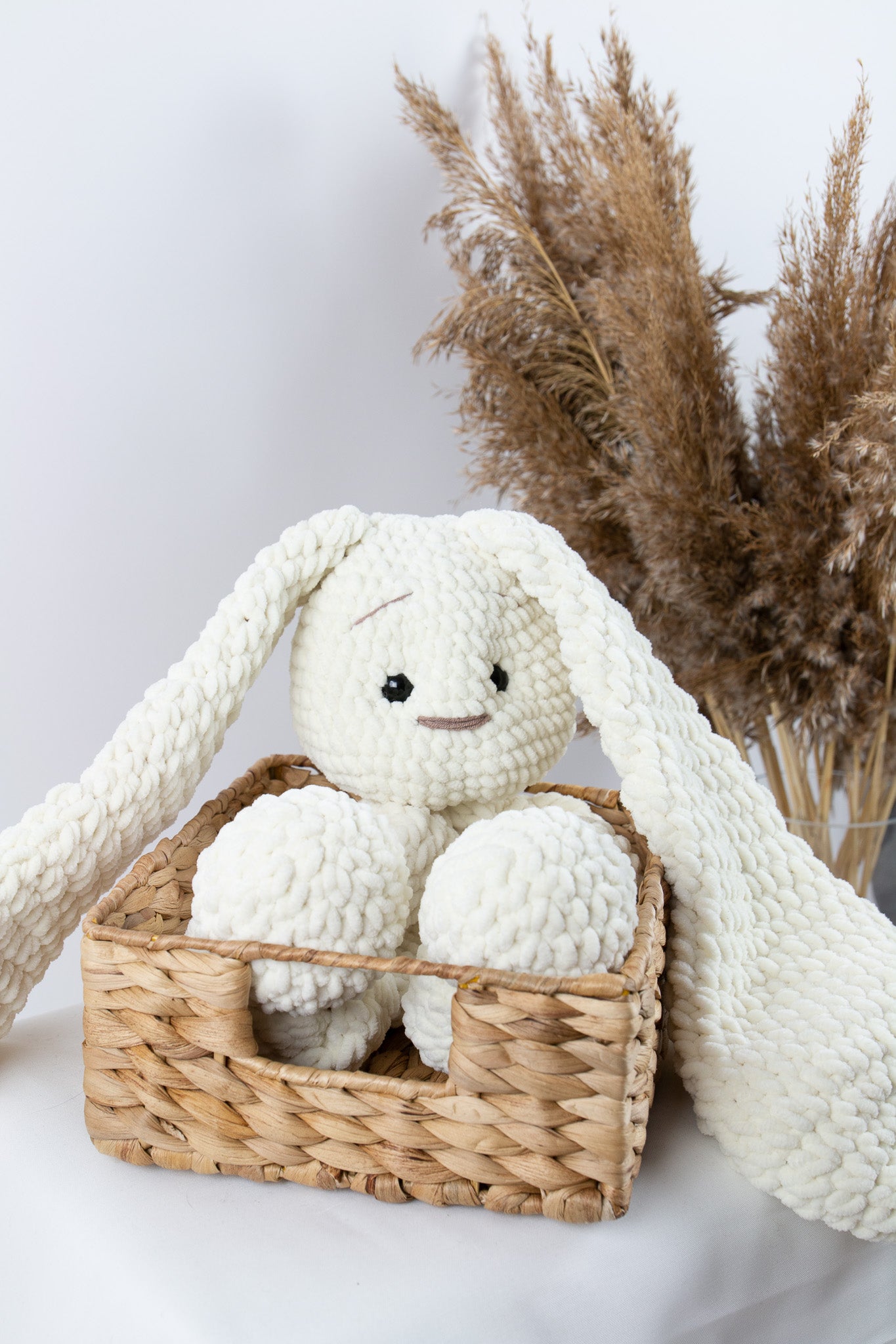 Bunny baby comforter