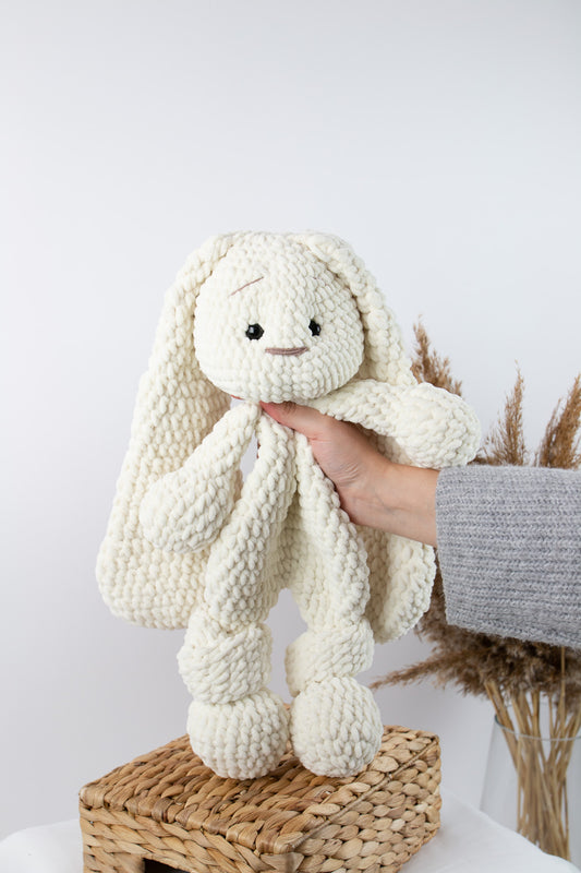 Bunny baby comforter