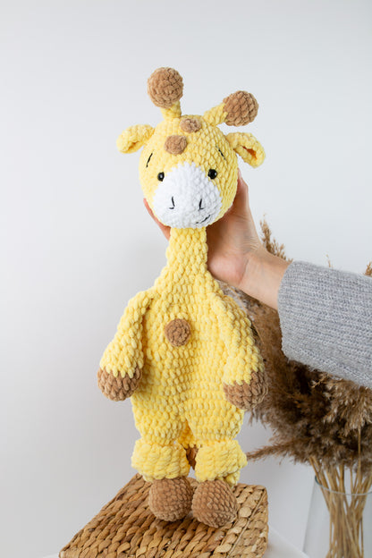 Giraffe baby comforter