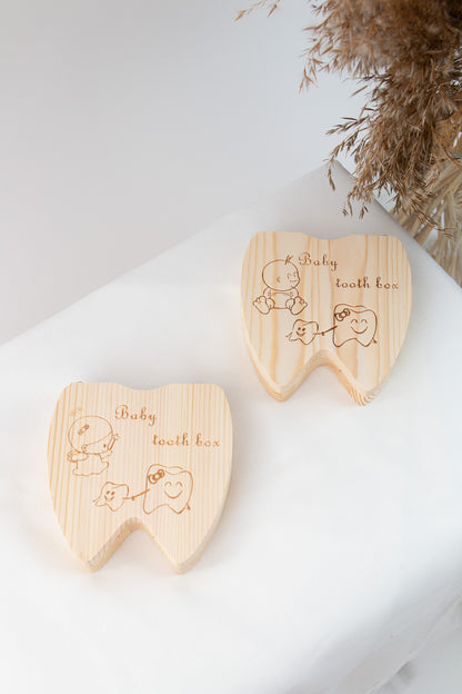 Baby Girl & Boy Tooth fairy Box