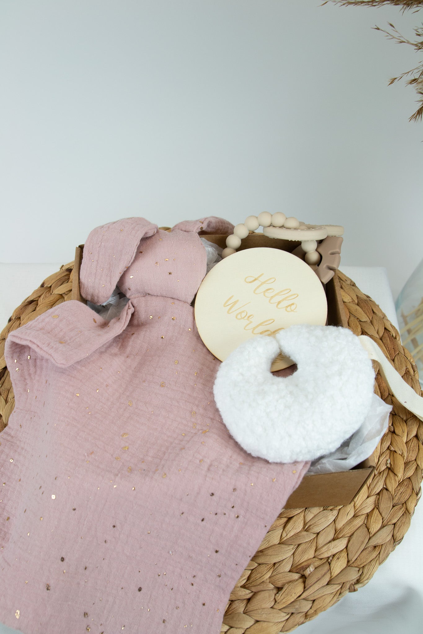 Gift box with Muslin bunny