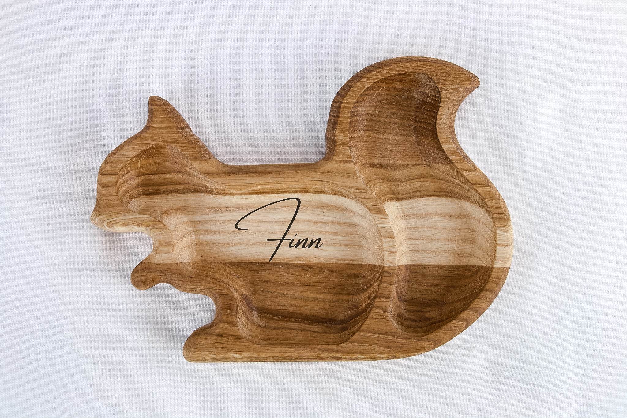 Squirrel shaped snack plate - Minidreams Decor
