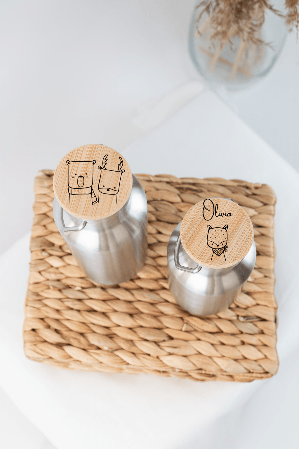 Personalized Thermal Bottle for kids - Minidreams Decor