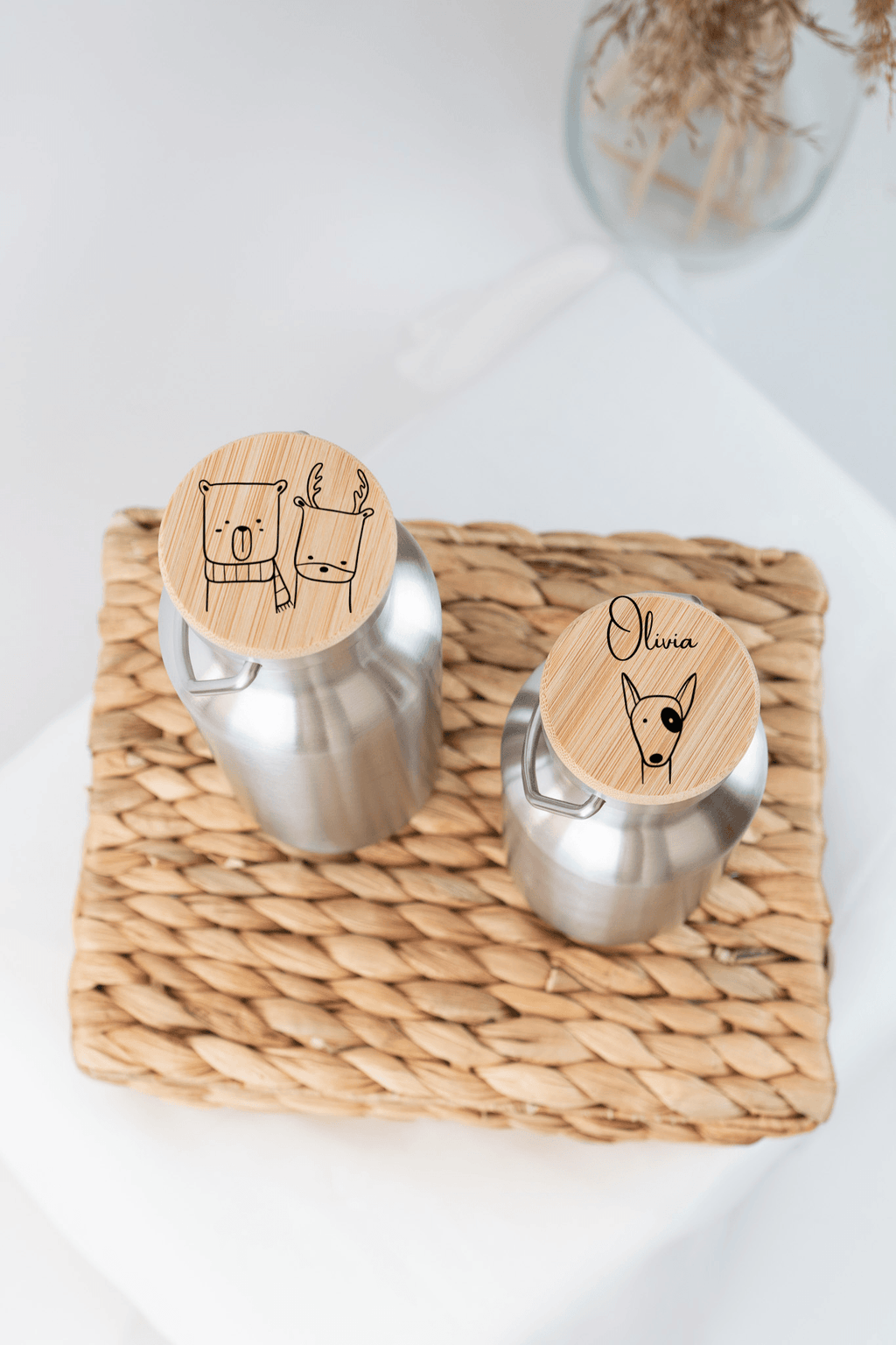 Personalized Thermal Bottle for kids - Minidreams Decor